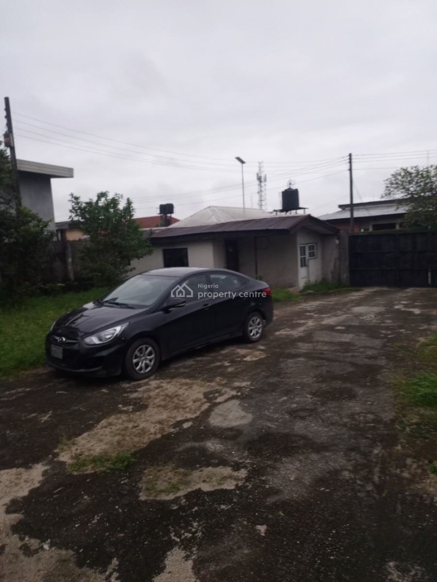 2 &half Plots of Land with a Small Bungalow with 2units of Flat, Off Artillery, Cocaine Village, Port Harcourt, Rivers, Mixed-use Land for Sale