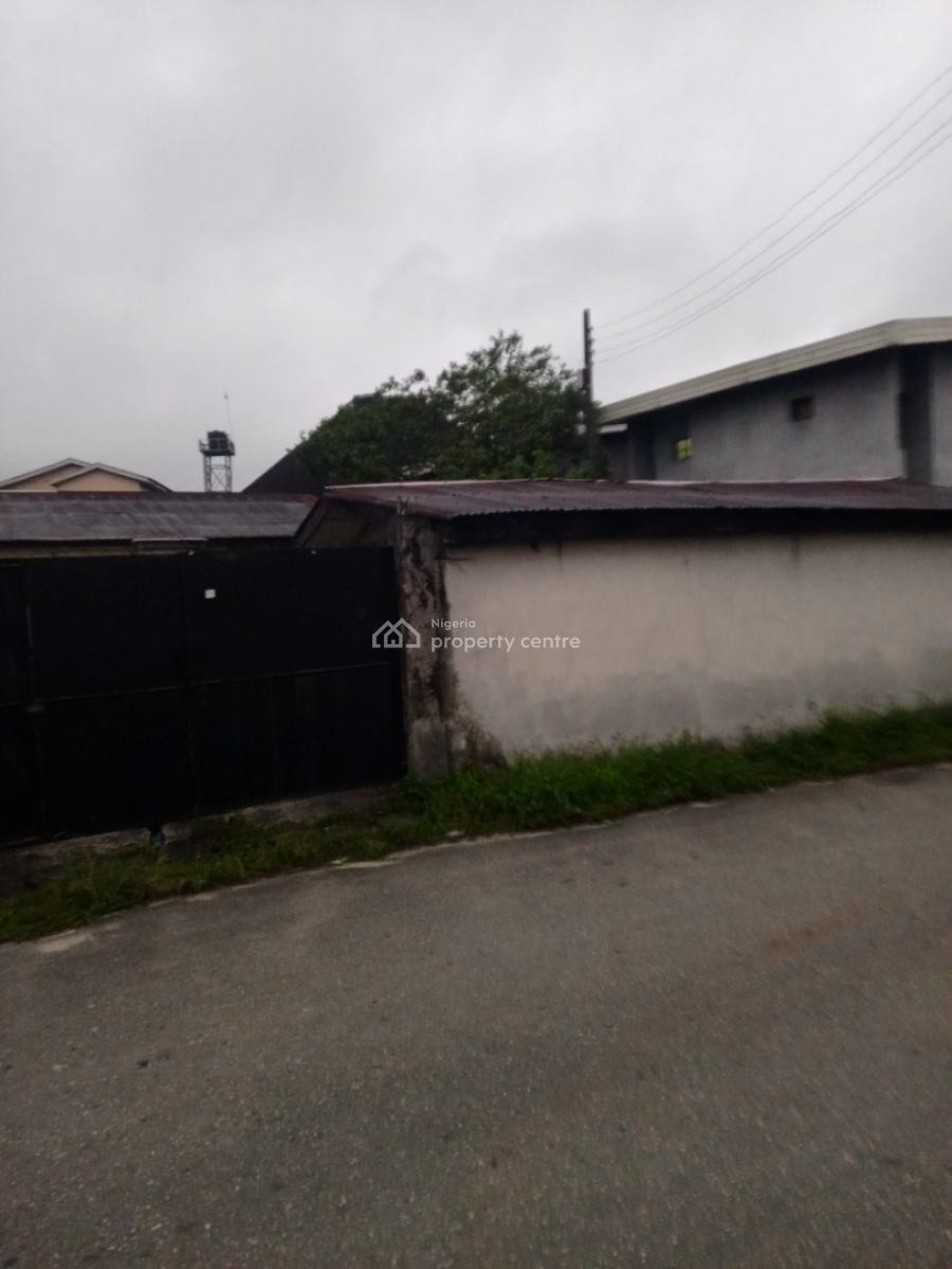 2 &half Plots of Land with a Small Bungalow with 2units of Flat, Off Artillery, Cocaine Village, Port Harcourt, Rivers, Mixed-use Land for Sale