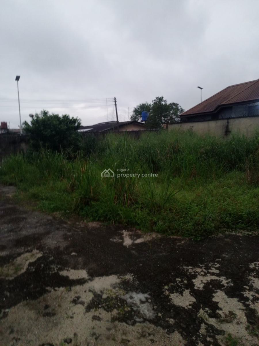 2 &half Plots of Land with a Small Bungalow with 2units of Flat, Off Artillery, Cocaine Village, Port Harcourt, Rivers, Mixed-use Land for Sale