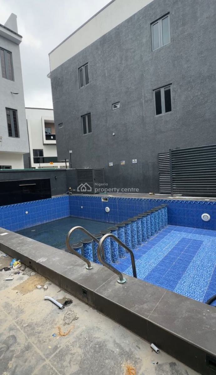 Brand New 2 Bedroom Terrace Duplex with Pool & Gym, Ikate, Lekki, Lagos, Terraced Duplex for Rent