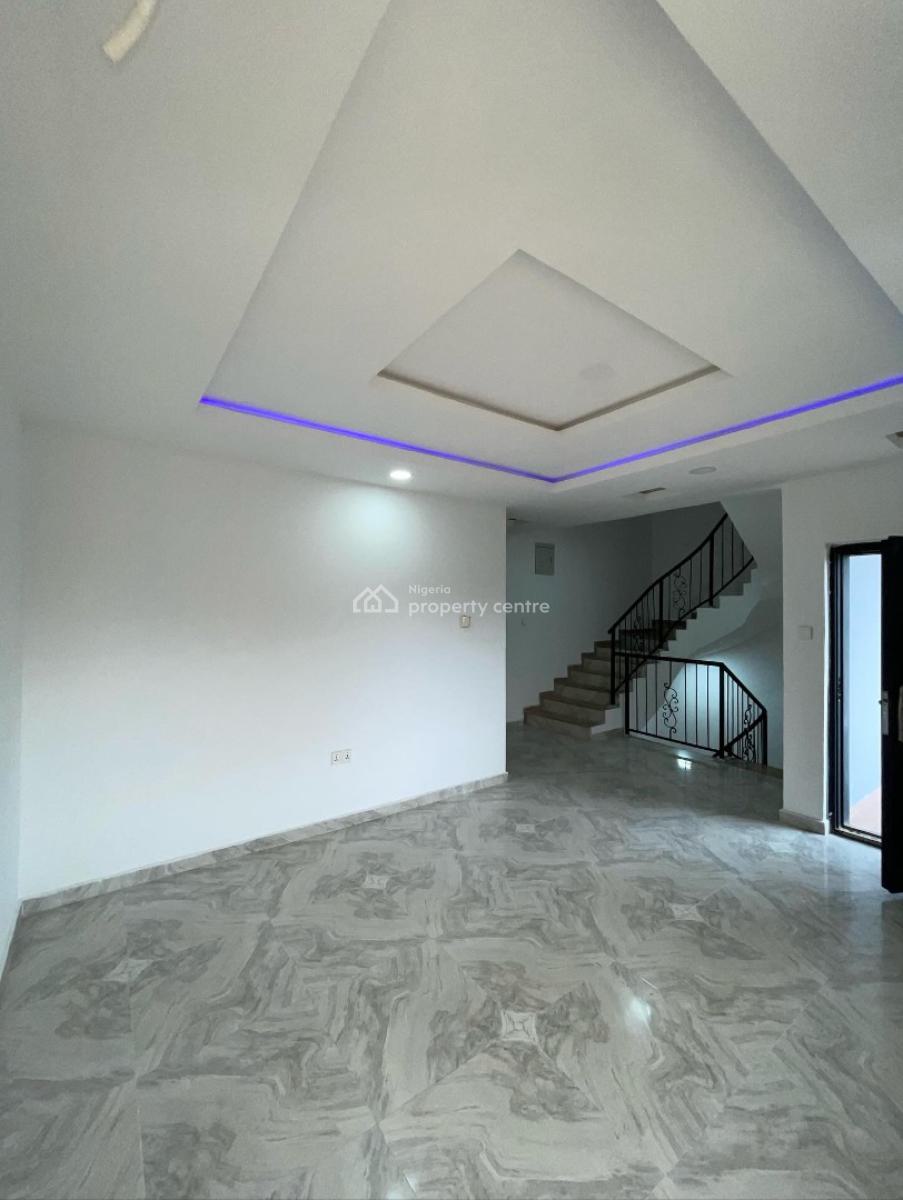 Brand New 4 Bedrooms Terraced Duplex with Bq, Ologolo, Lekki, Lagos, Terraced Duplex for Rent