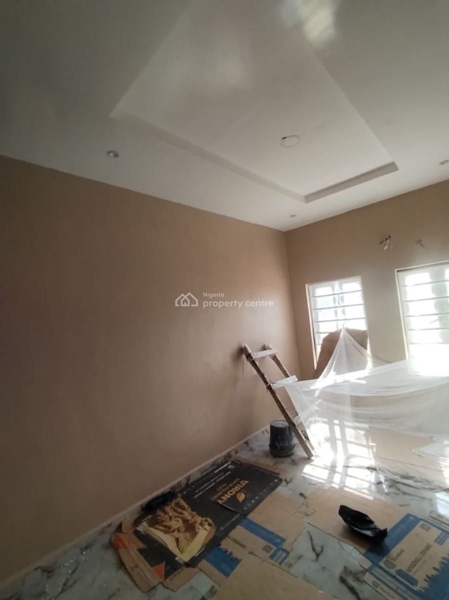 Standard Massive Brand New 4 Bedroom Duplex with Bq, Located Inside Good Estate,call to Enter,clean Water and Good Road Net, Sangotedo, Ajah, Lagos, Terraced Duplex for Rent