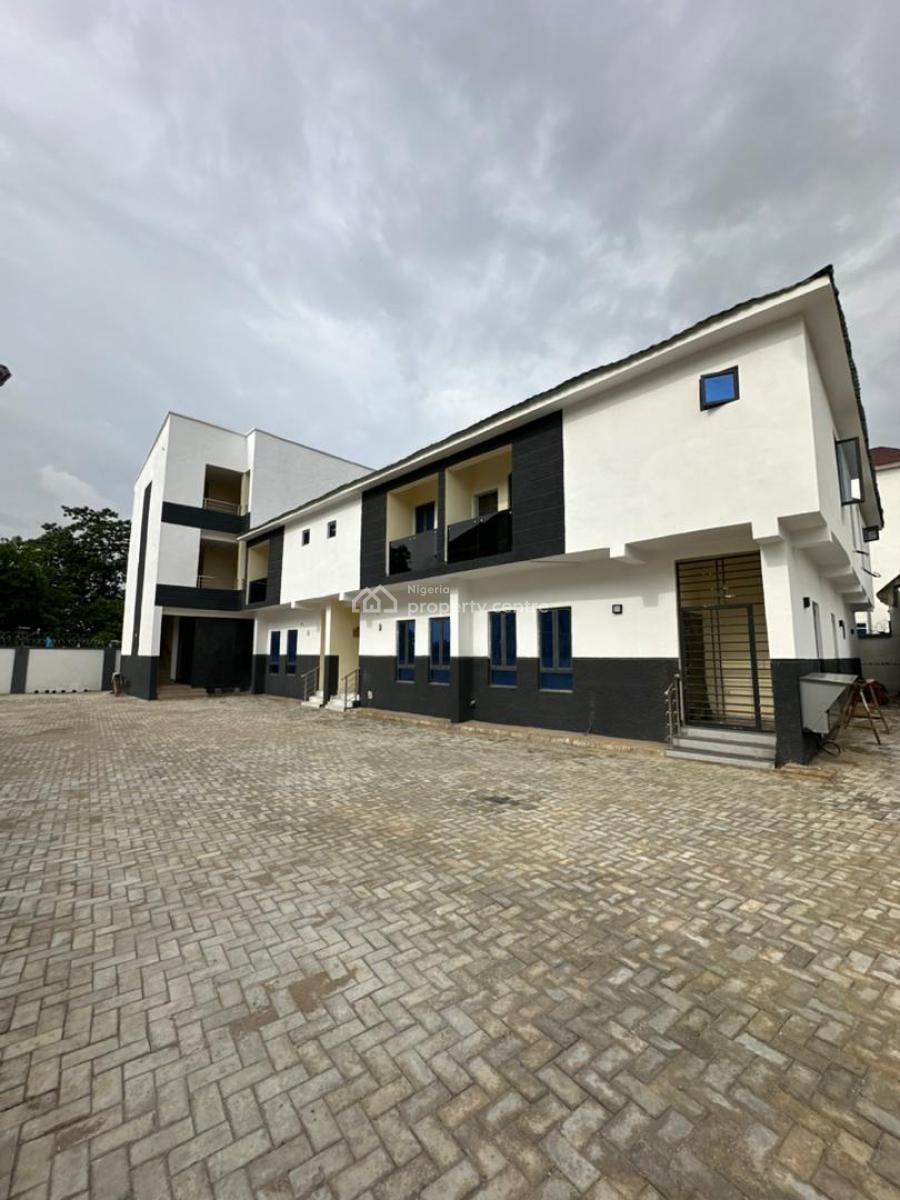 Brand New 3 Bedroom Spacious Terrace Duplex with Bq. on a Tarred Road, Serene Neighborhood, Gaduwa, Abuja, Terraced Duplex for Sale