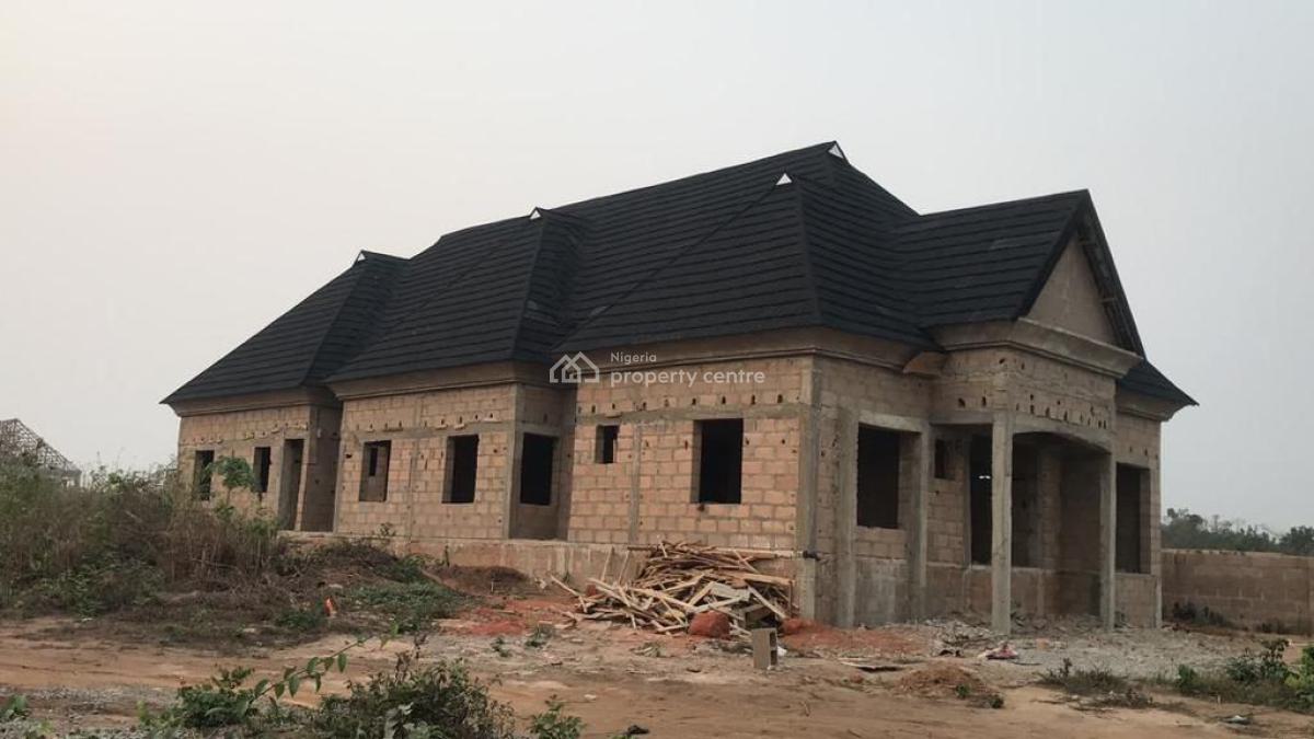 Uncompleted (carcass+roof) 5 Bedroom (2 Units) Or 10 Bedroom, Shimawa, Mowe Town, Ogun, House for Sale