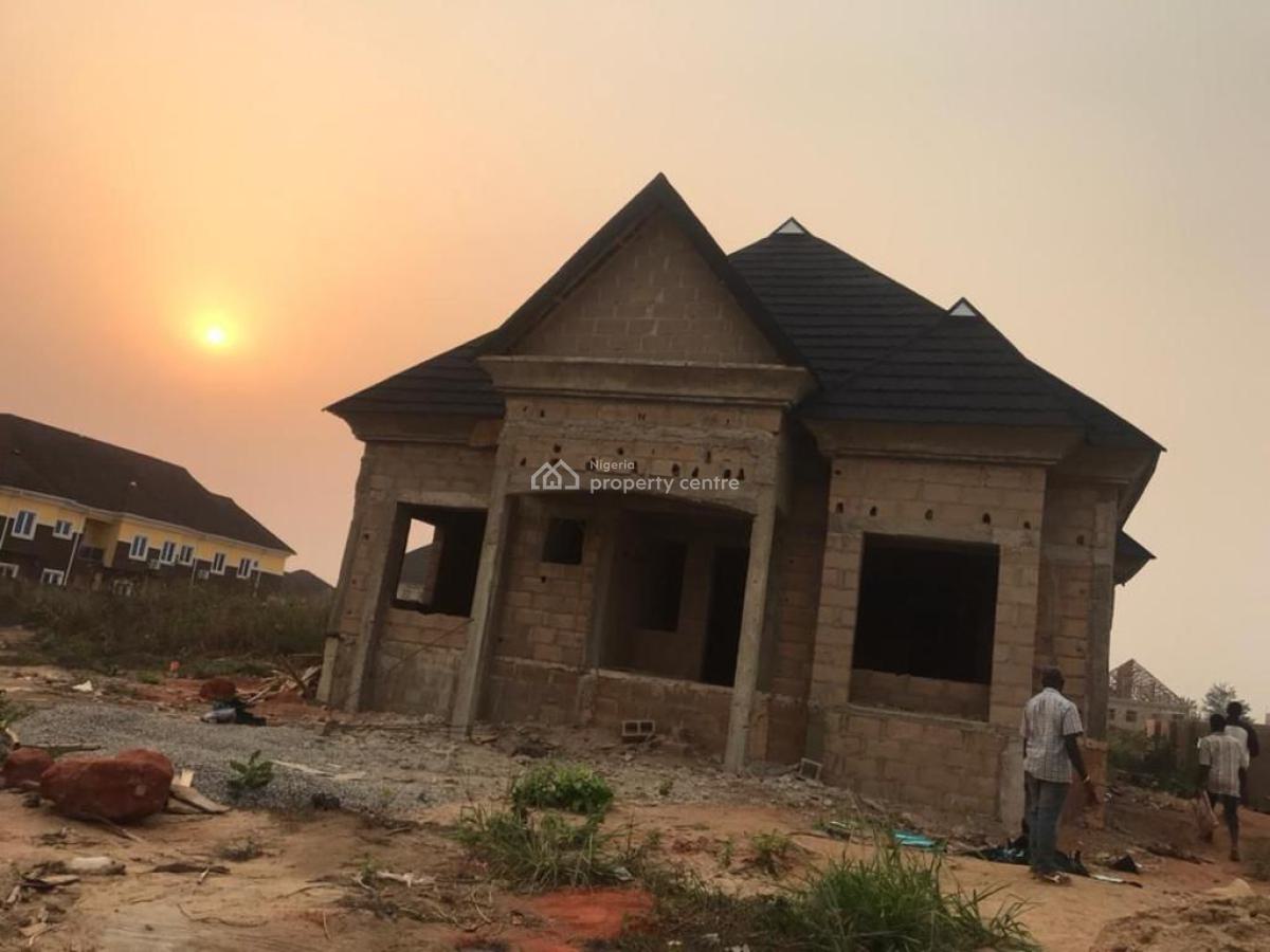 Uncompleted (carcass+roof) 5 Bedroom (2 Units) Or 10 Bedroom, Shimawa, Mowe Town, Ogun, House for Sale