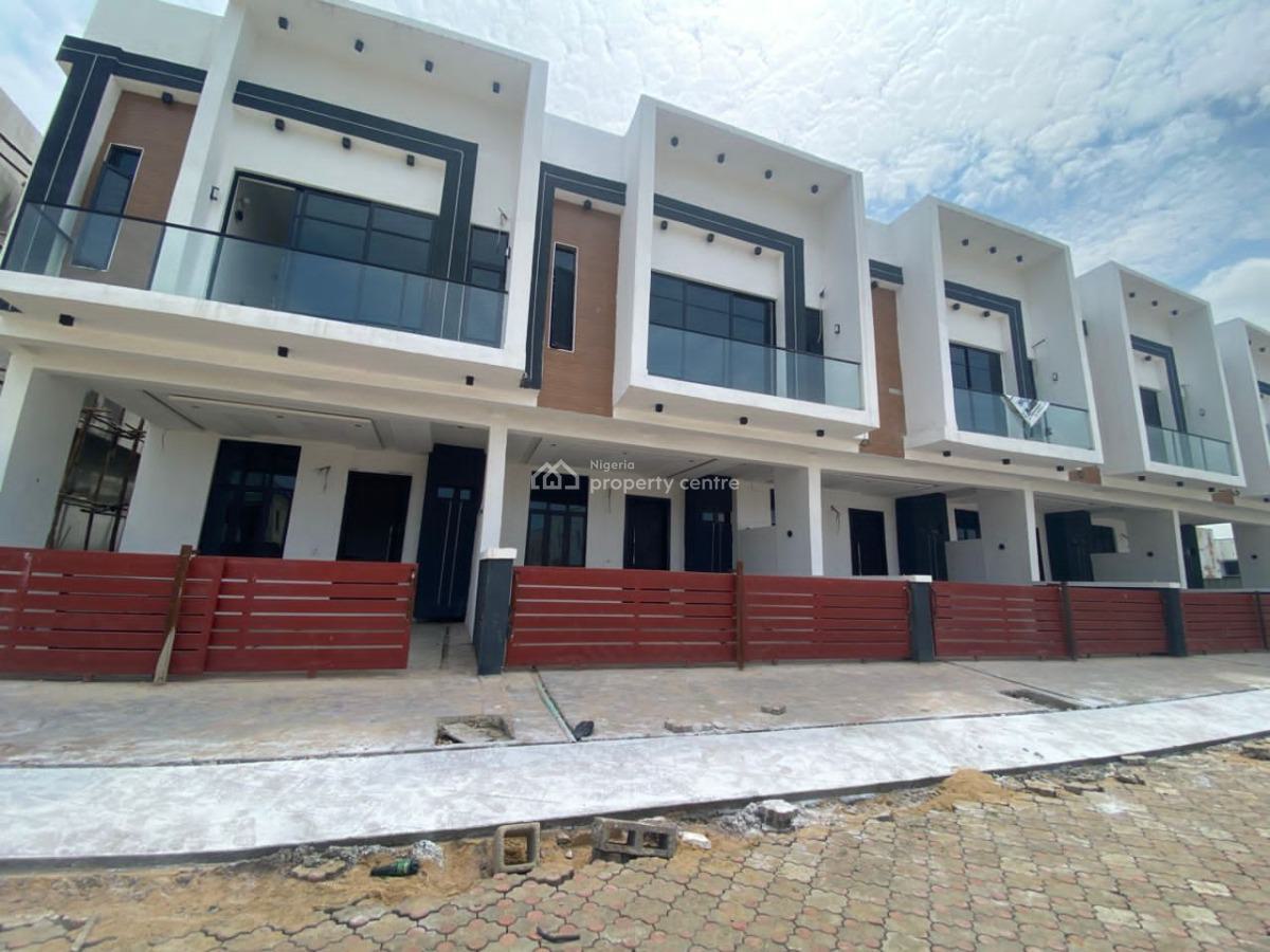 3 Bedroom Terraced Detached Duplex, Ikota, Lekki, Lagos, Terraced Duplex for Sale