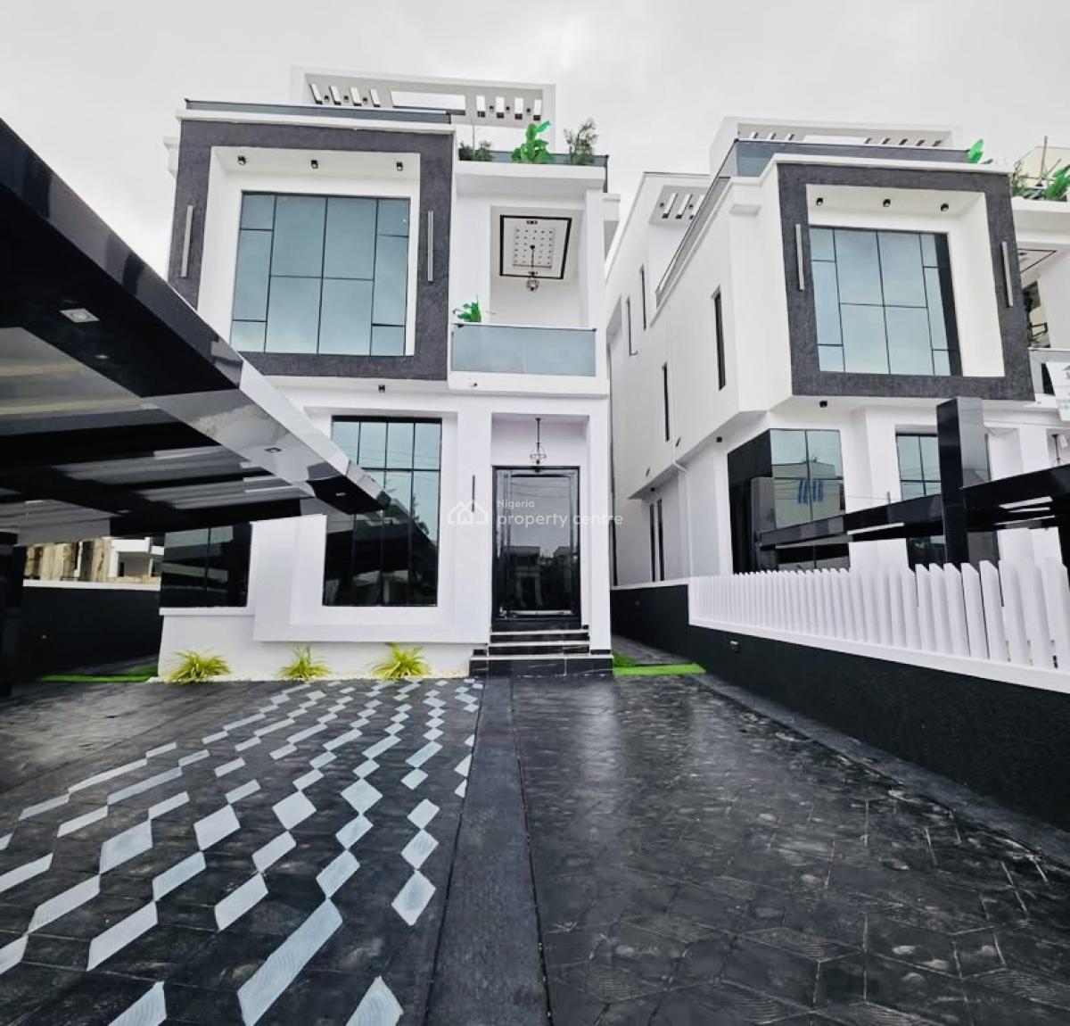 Ultra Modern 5 Bedroom Detached Duplex with Cinema and Pool, Megamound Estate, Lekki, Lagos, Detached Duplex for Sale