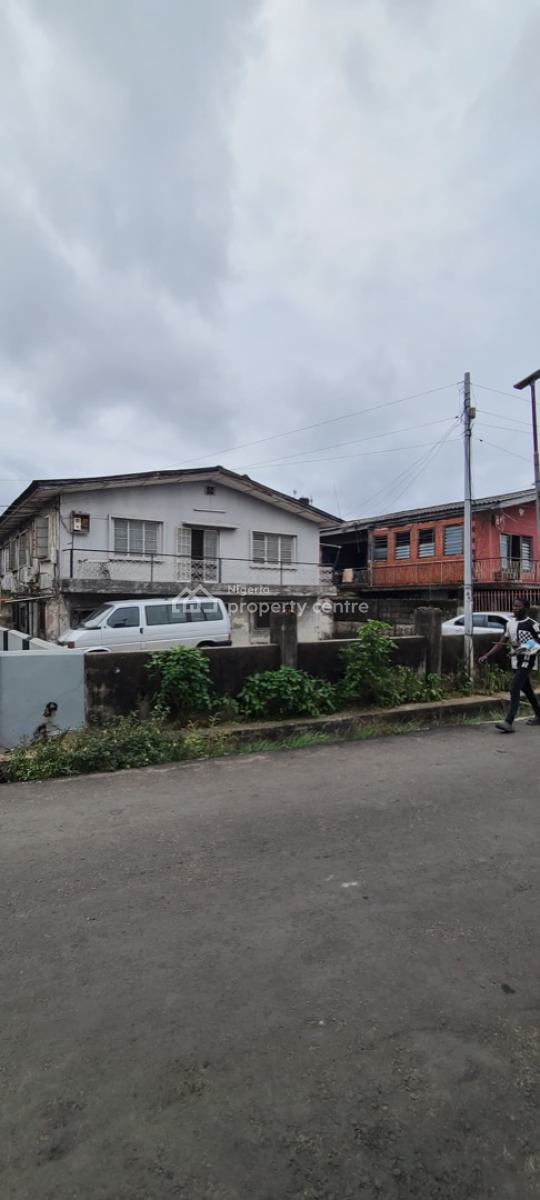 Demolishable Property in a Decent  Environment, Off Adelabu/nnobi Left, Surulere, Lagos, Block of Flats for Sale
