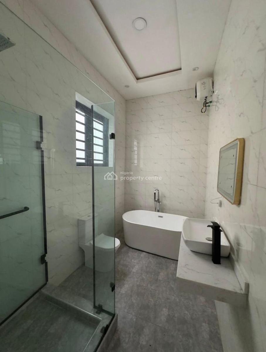 4 Bedrooms Fully Detached Duplex with a Bq, Chevron, Lekki, Lagos, Detached Duplex for Rent
