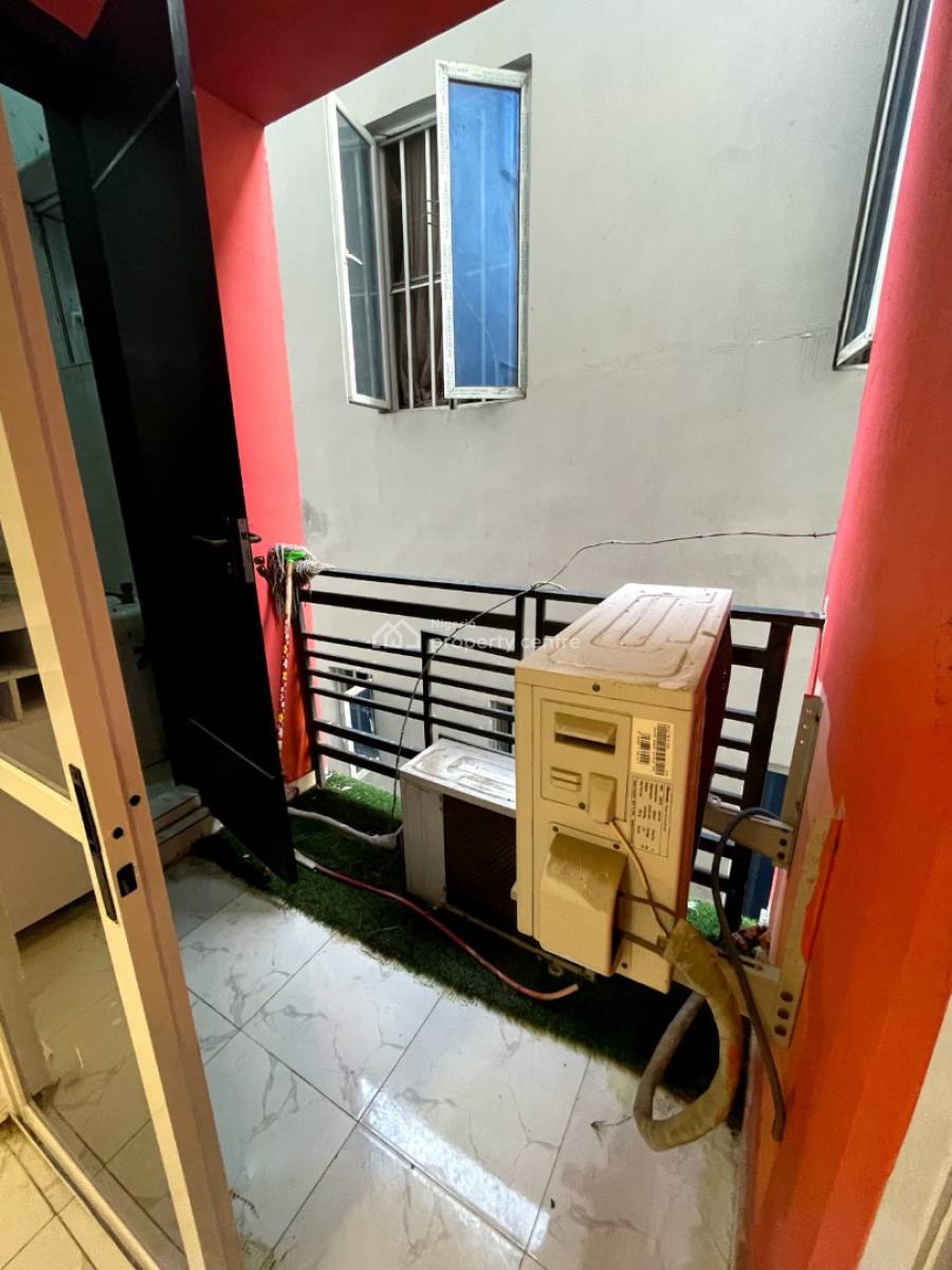 Modern Built Luxury Serviced 1 Bedroom (room & Parlor) Apartment with Gym, New Road, Alpha Beach Road, Opposite Chevron, Lekki, Lagos, Mini Flat (room and Parlour) for Rent