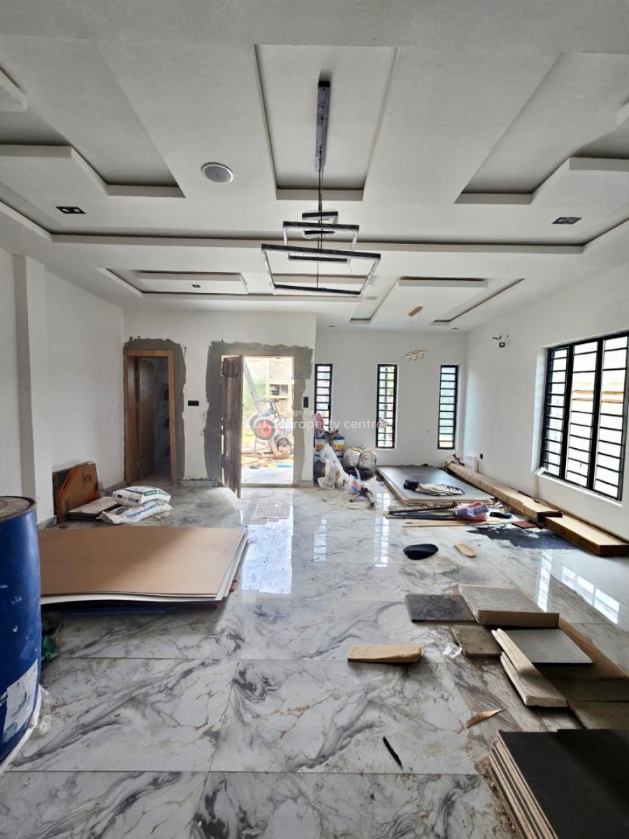 Newly Built Spacious 4-bedroom Semi-detached Duplex with Bq., Gbagada, Lagos, Semi-detached Duplex for Sale