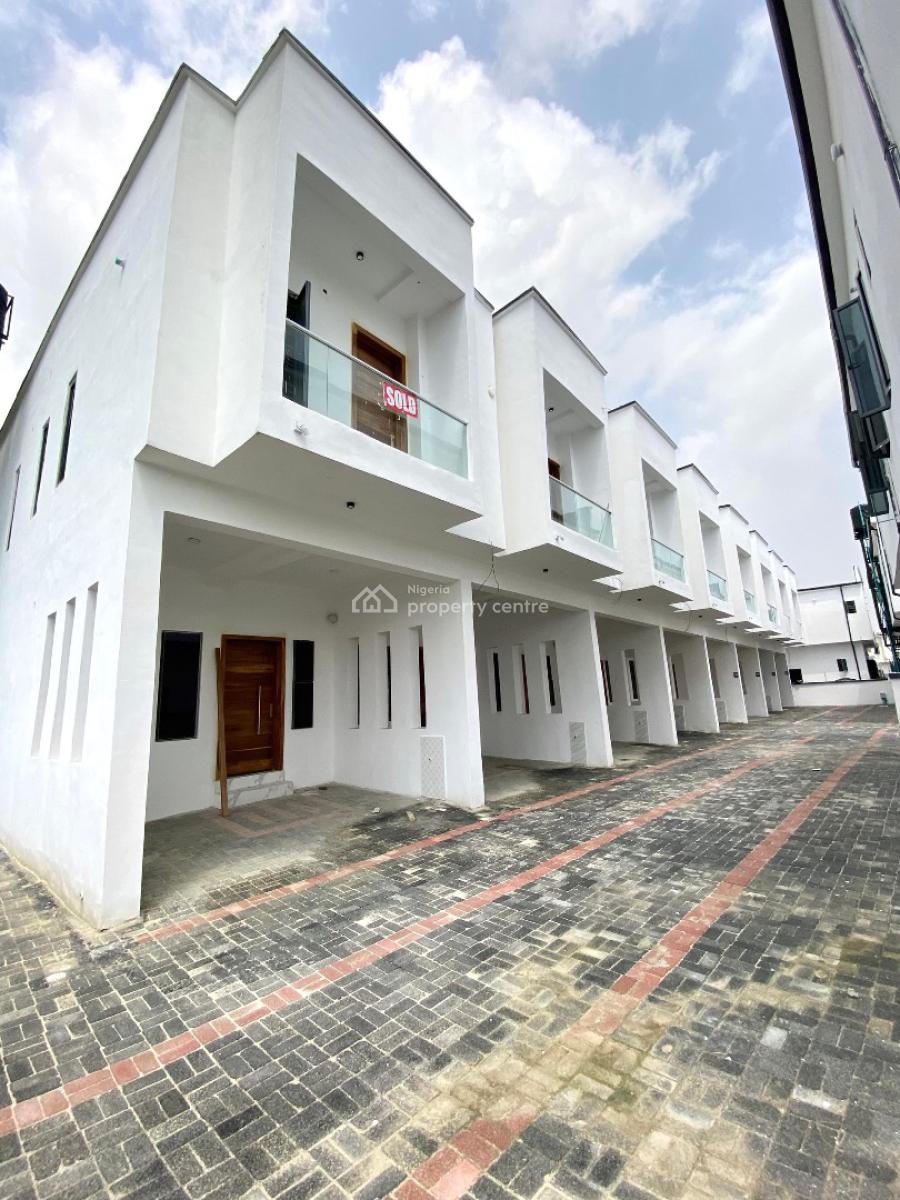 Brand New Contemporary 2 Bedroom Terrace Duplex with Bq, Ajah, Lagos, Terraced Duplex for Sale