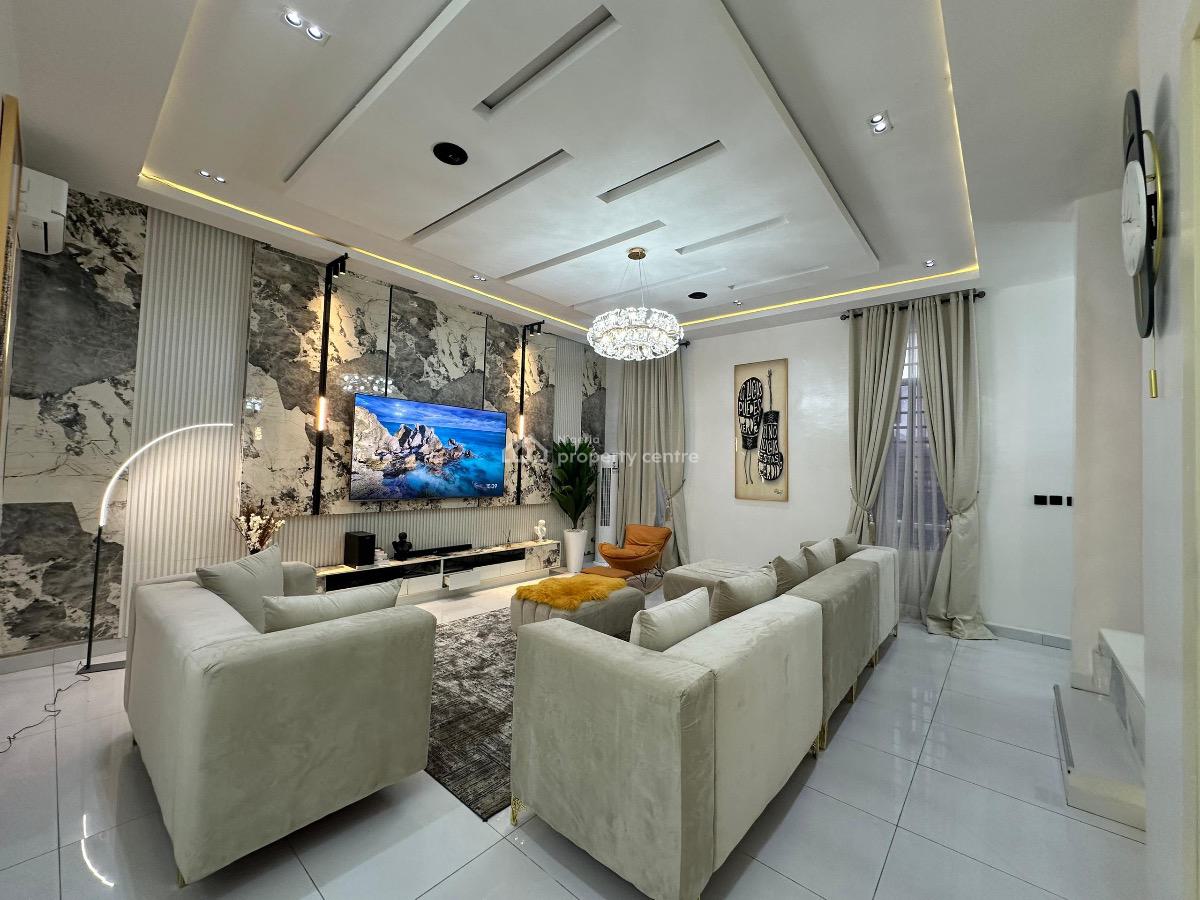 Exclusive 4 Bedroom Private Duplex, Lekki Palm Estate, Ajah Lekki, Ajah, Lagos, Detached Duplex Short Let