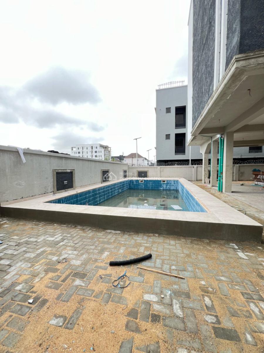 Newly Built 2 Bedroom Apartment with Pool Suitable for Investment, Ikate Elegushi, Lekki, Lagos, Flat / Apartment for Sale