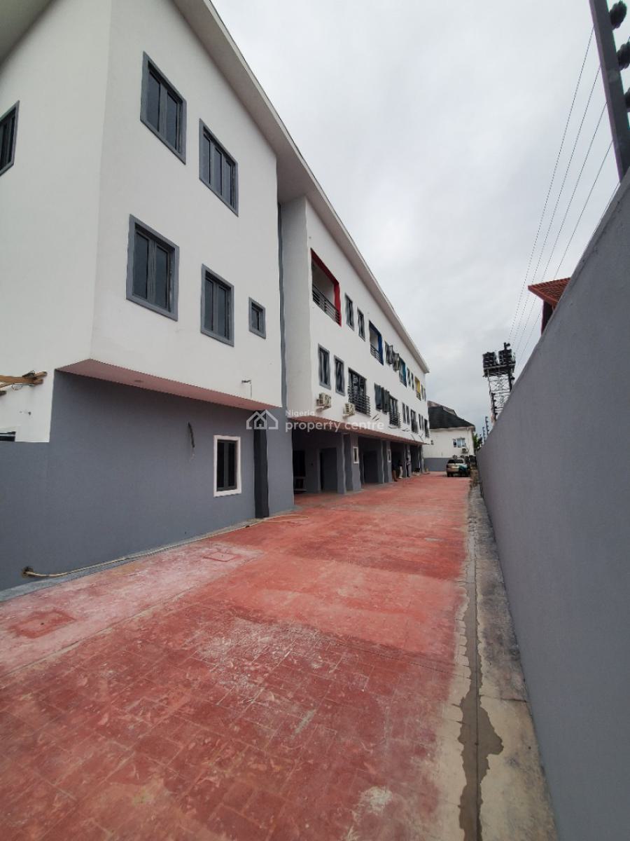 Newly Built 4bedroom Terrace with Bq, Ikate, Lekki, Lagos, Terraced Duplex for Sale