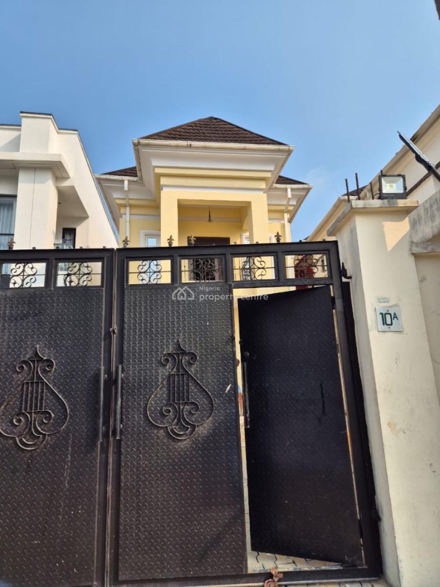 Luxury 5 Bedroom Fully Detached Duplex (treated Water), Ikota Villa Estate, Ikota, Lekki, Lagos, Detached Duplex for Rent