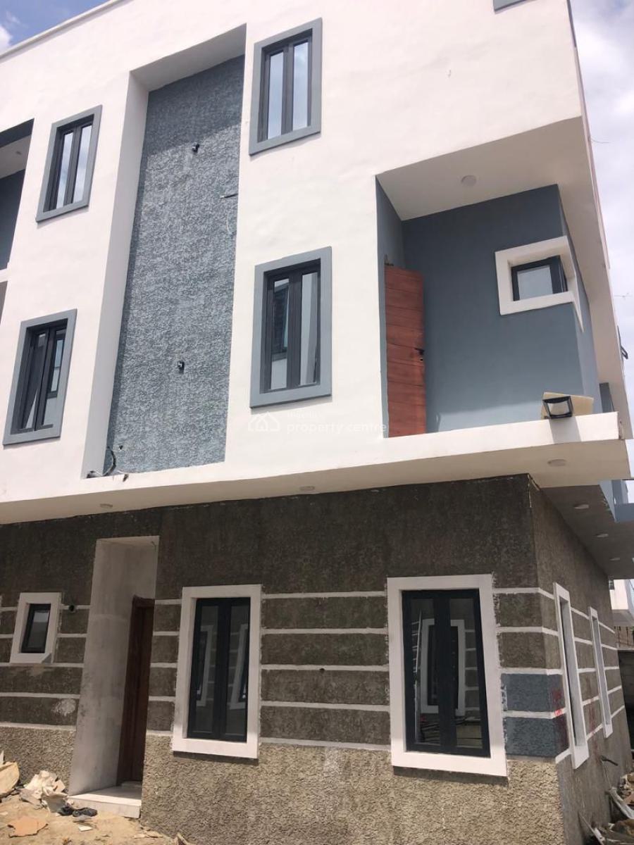 Spacious 2 Bedroom Flat Ensuite in a Secured Estate, Ogidan, Sangotedo, Ajah, Lagos, Terraced Duplex for Rent