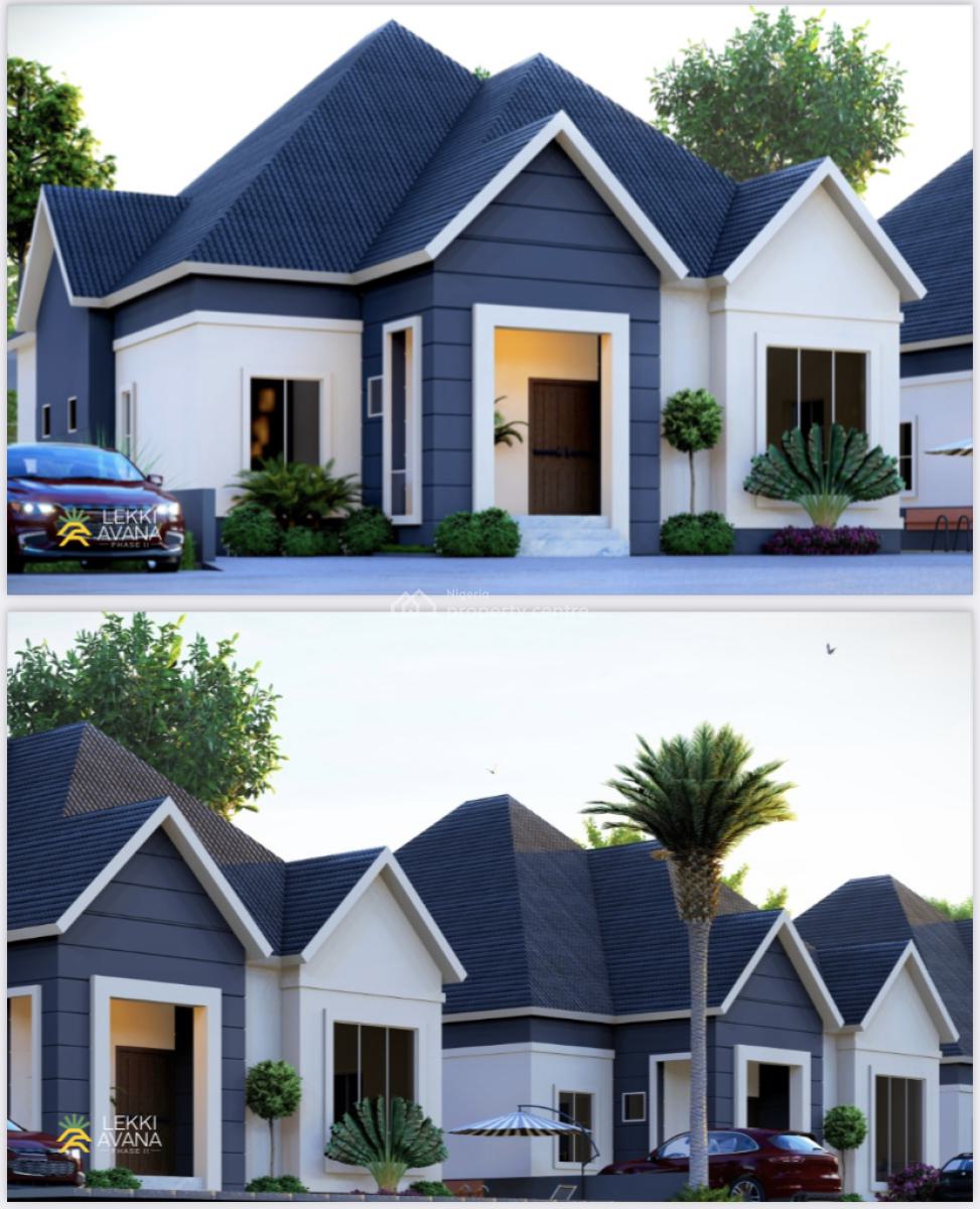 Promo 3 Bedroom Bungalow with Pool, Idera Scheme Eleko, Lekki, Lagos, Detached Bungalow for Sale