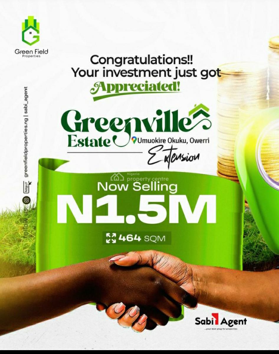 Mixed Use Land, * Green Valle Estate Extension*along Umuonumi - Umuokire Okuku Road, Owerri West, Imo, Mixed-use Land for Sale