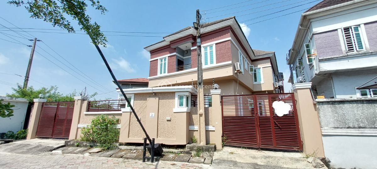 Spacious 4 Bedroom Detached Duplex with 1 Bq, Lekki County Road, Ikota, Lekki, Lagos, Semi-detached Duplex for Rent