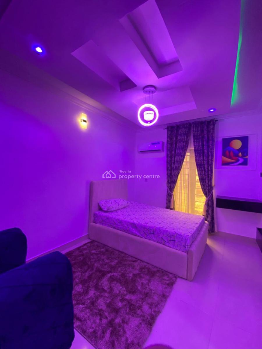 Furnished 4 Bedroom Apartment for Monthly Stay, Agungi East Estate, Agungi, Lekki, Lagos, Flat / Apartment for Rent