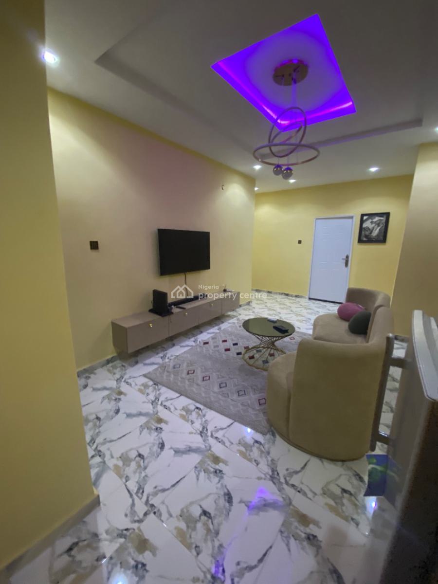 Fully Furnished One Bedroom Apartment, Cedar County Estate, Sangotedo, Ajah, Lagos, Flat / Apartment Short Let