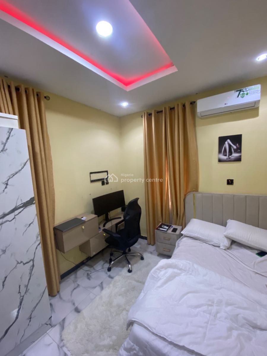 Fully Furnished One Bedroom Apartment, Cedar County Estate, Sangotedo, Ajah, Lagos, Flat / Apartment Short Let