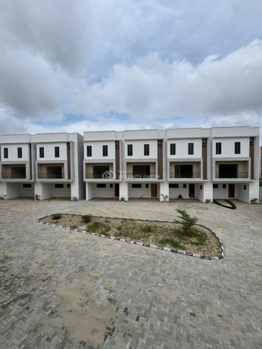 Stunning Serviced 4 Bedroom Terrace with Bq Close to Business District, Ikate Elegushi, Lekki, Lagos, Terraced Duplex for Sale