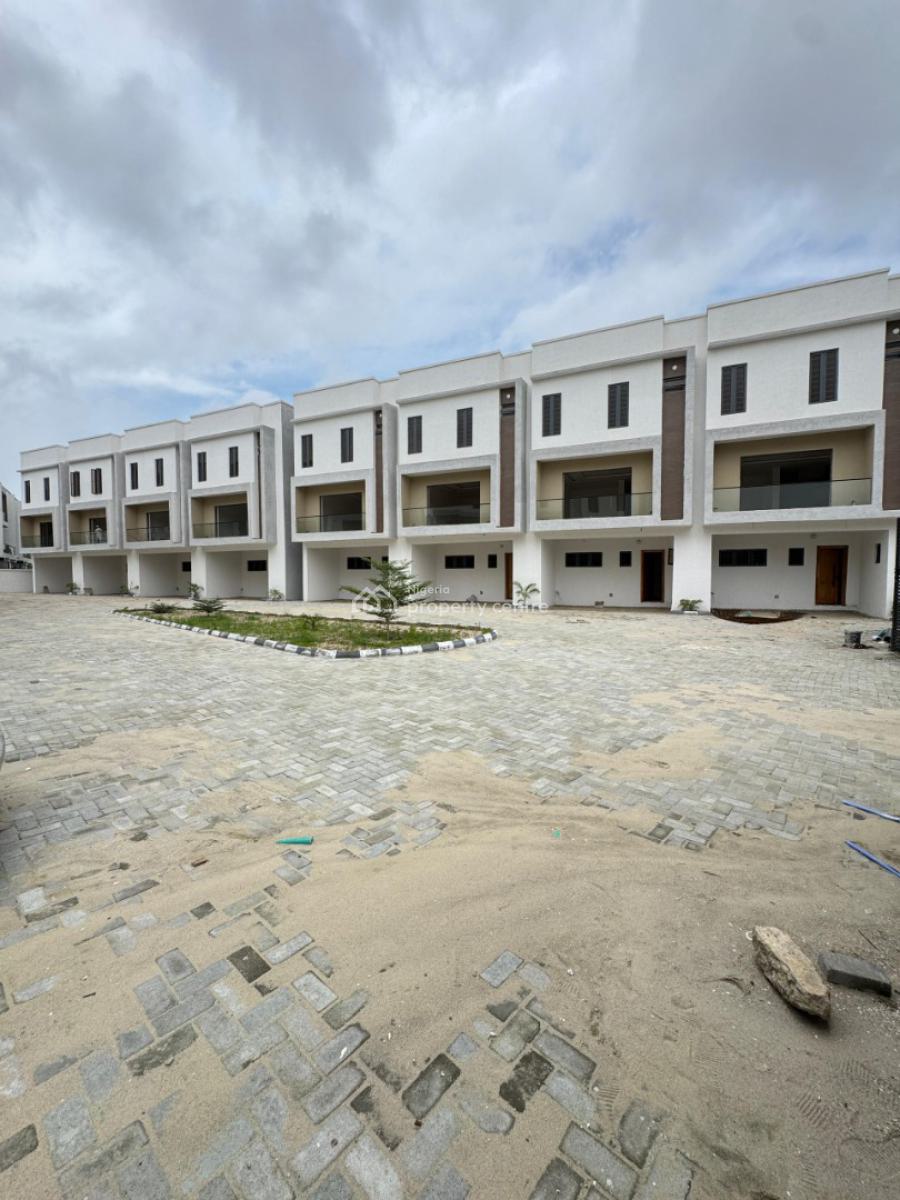 Stunning Serviced 4 Bedroom Terrace with Bq Close to Business District, Ikate Elegushi, Lekki, Lagos, Terraced Duplex for Sale