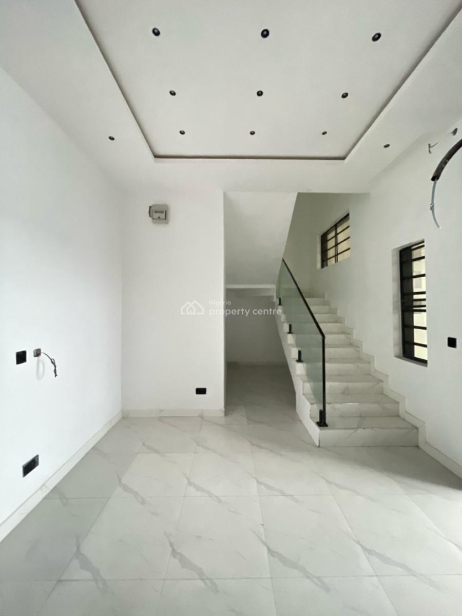 Contemporary 4 Bedroom Terraced  with Bq in a Serene Environment, Ikate Elegushi, Lekki, Lagos, Terraced Duplex for Sale