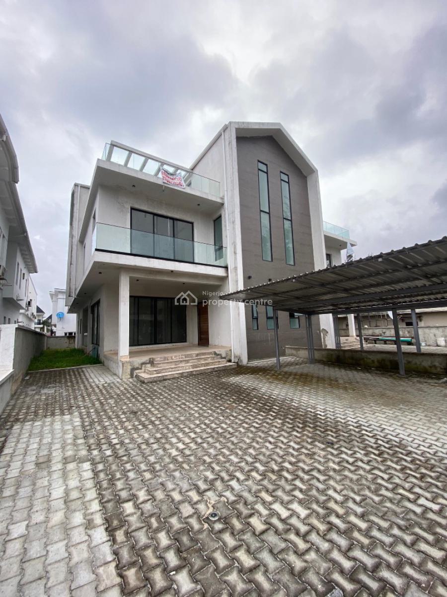 5 Bedroom Semi Detached Duplex with a Room Bq, Megamound Estate, Ikota, Lekki, Lagos, Semi-detached Duplex for Sale