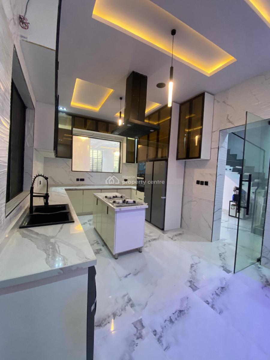 5 Bedroom Fully Detached Duplex with Bq, Kitchenette, Pool, Cinema, Megamound Estate, Ikota, Lekki, Lagos, Detached Duplex for Sale