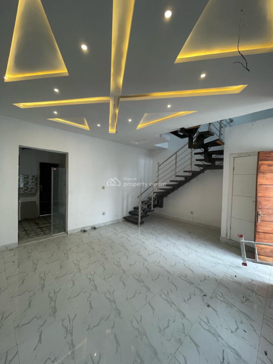 Brand New 2-bedroom Terrace Duplex with Bq, Governors Consent & Deed, Chevron Axis, Lekki, Lagos, Terraced Duplex for Sale