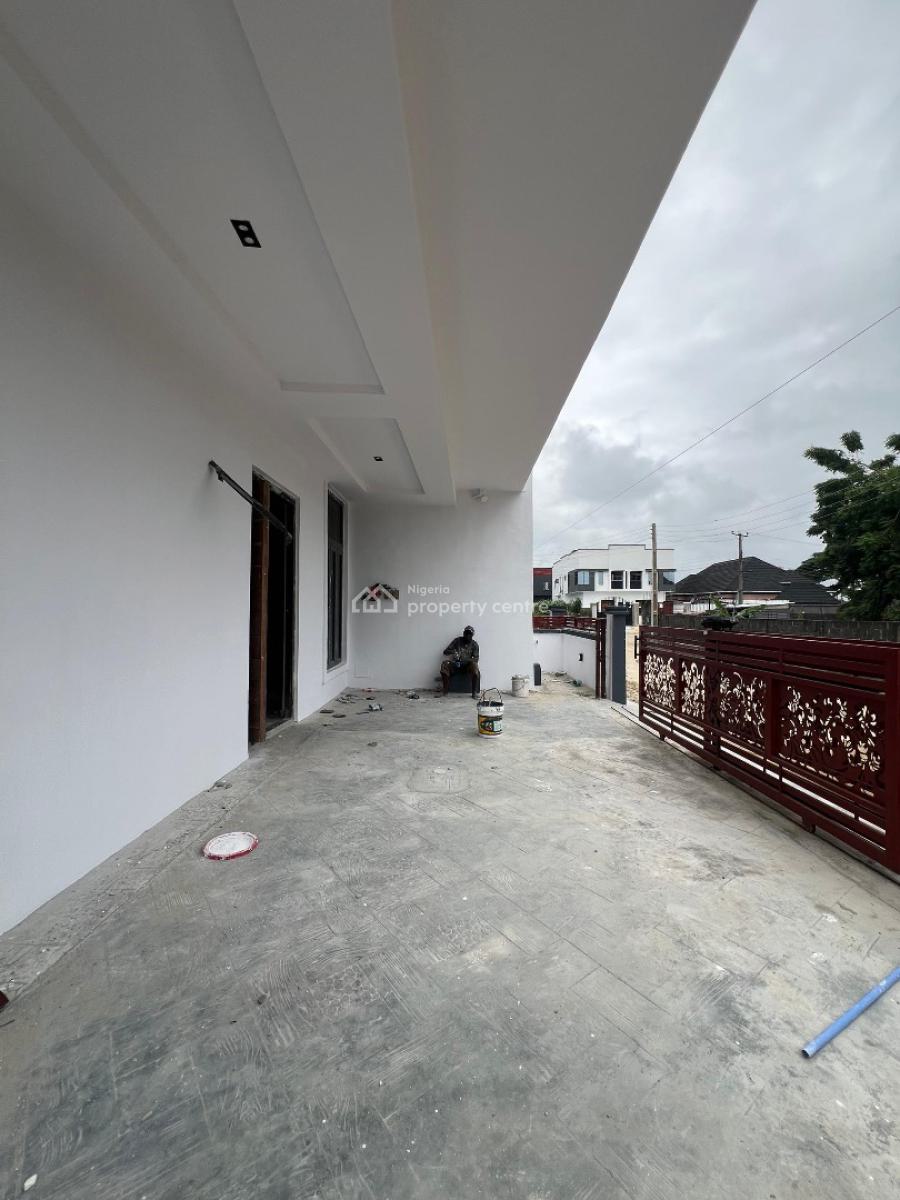 3bedroom Terrace Duplex with a Bq in a Secured Estate, Sangotedo, Ajah, Lagos, Terraced Duplex for Sale