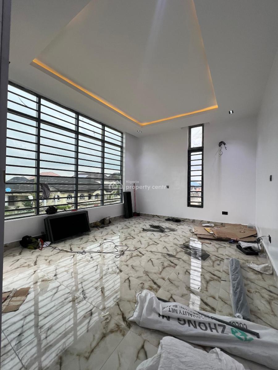 3bedroom Terrace Duplex with a Bq in a Secured Estate, Sangotedo, Ajah, Lagos, Terraced Duplex for Sale