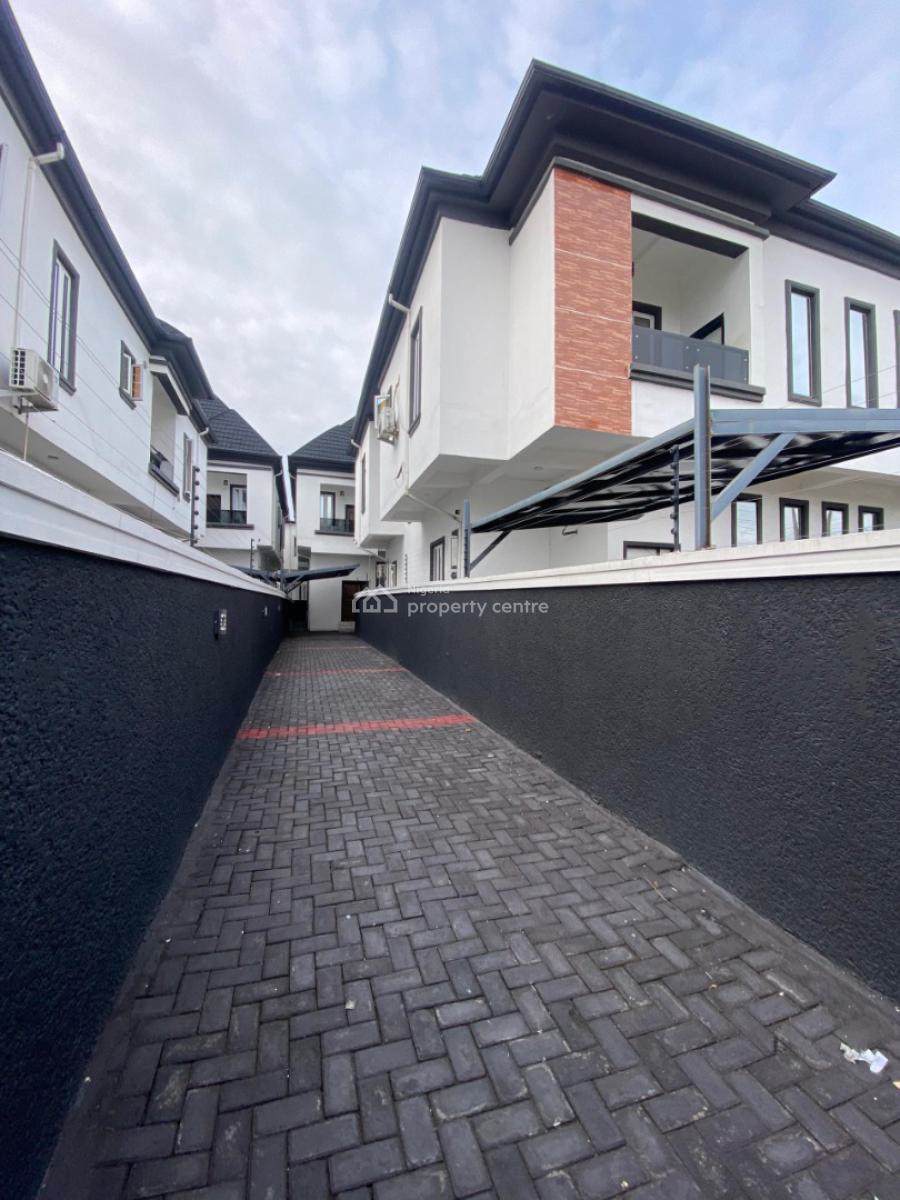 4 Bedrooms Fully Detached with a Room Bq, Oba Avenue, Lekki, Lagos, Detached Duplex for Sale