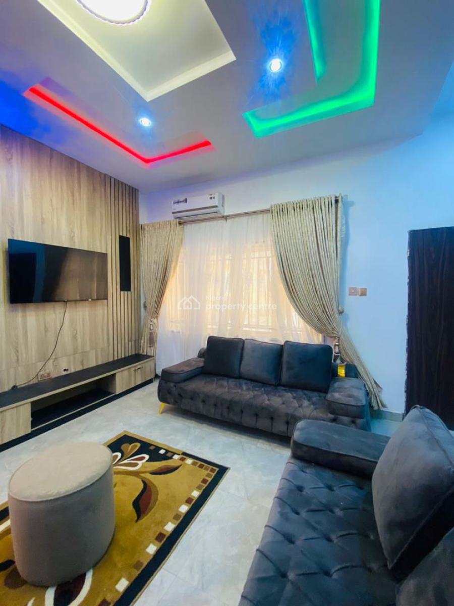 2 Bedroom Furnished Terrace Duplex with Bq, Paradise 2 Estate, Life Camp, Abuja, Terraced Duplex for Rent