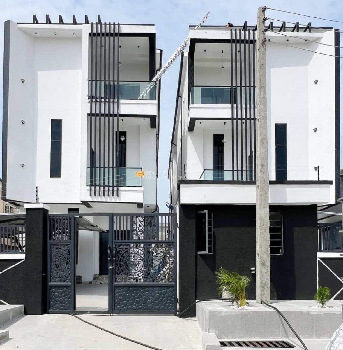 Contemporary 5 Bedroom Detached Duplex with Bq, Elevator, Pool, and Cinema, Ikota, Lekki, Lagos, Detached Duplex for Sale