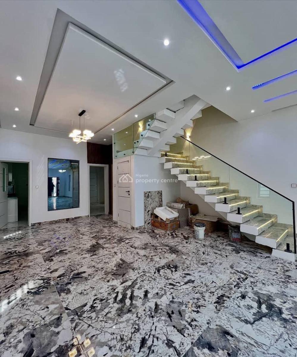 Contemporary 5 Bedroom Detached Duplex with Bq, Elevator, Pool, and Cinema, Ikota, Lekki, Lagos, Detached Duplex for Sale