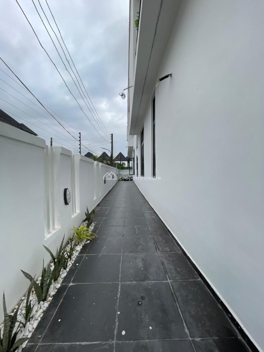 Contemporary 5 Bedroom Fully Detached Duplex with Bq & Swimming Pool, Chevron Toll Gate, Orchid Road, Lekki, Lagos, Detached Duplex for Sale