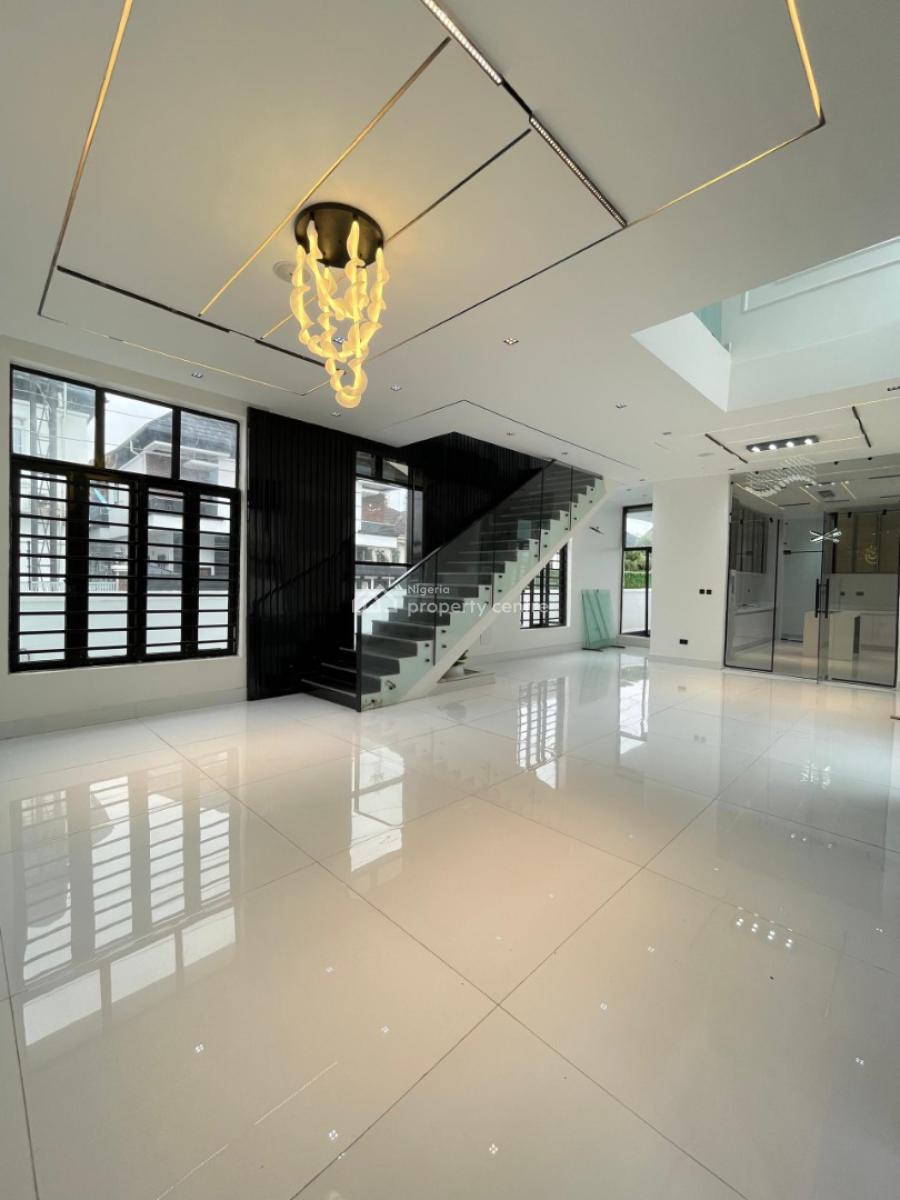 Contemporary 5 Bedroom Fully Detached Duplex with Bq & Swimming Pool, Chevron Toll Gate, Orchid Road, Lekki, Lagos, Detached Duplex for Sale