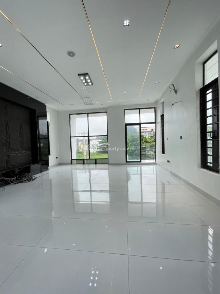 Contemporary 5 Bedroom Fully Detached Duplex with Bq & Swimming Pool, Chevron Toll Gate, Orchid Road, Lekki, Lagos, Detached Duplex for Sale