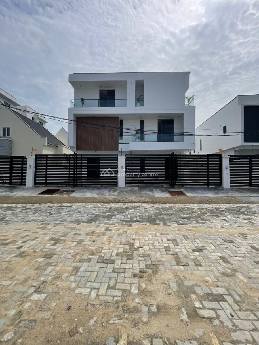 Exquisite 4 Bedroom Detached with Bq in a Well Secured Estate., Ikate Elegushi, Lekki, Lagos, Detached Duplex for Sale