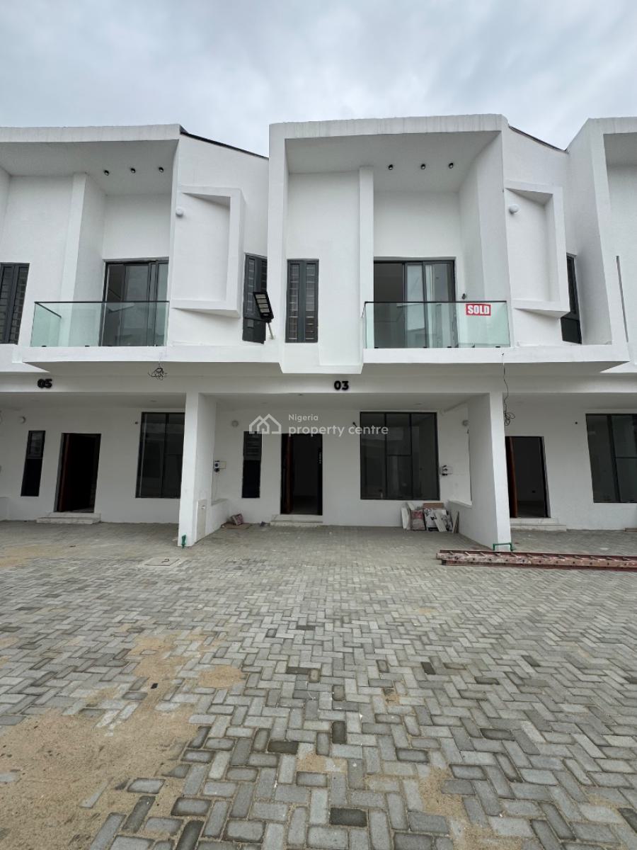 𝐁𝐑𝐀𝐍𝐃 𝐍𝐄𝐖 4 𝐁𝐄𝐃𝐑𝐎𝐎𝐌 𝐓𝐄𝐑𝐑𝐀𝐂𝐄 𝐃𝐔𝐏𝐋𝐄𝐗, Ikota By Vgc, Lekki, Vgc, Lekki, Lagos, Terraced Duplex for Rent