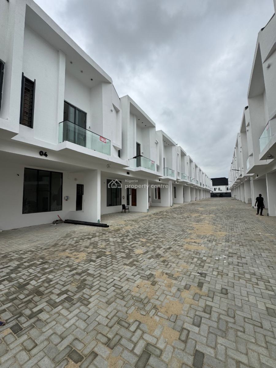 𝐁𝐑𝐀𝐍𝐃 𝐍𝐄𝐖 4 𝐁𝐄𝐃𝐑𝐎𝐎𝐌 𝐓𝐄𝐑𝐑𝐀𝐂𝐄 𝐃𝐔𝐏𝐋𝐄𝐗, Ikota By Vgc, Lekki, Vgc, Lekki, Lagos, Terraced Duplex for Rent