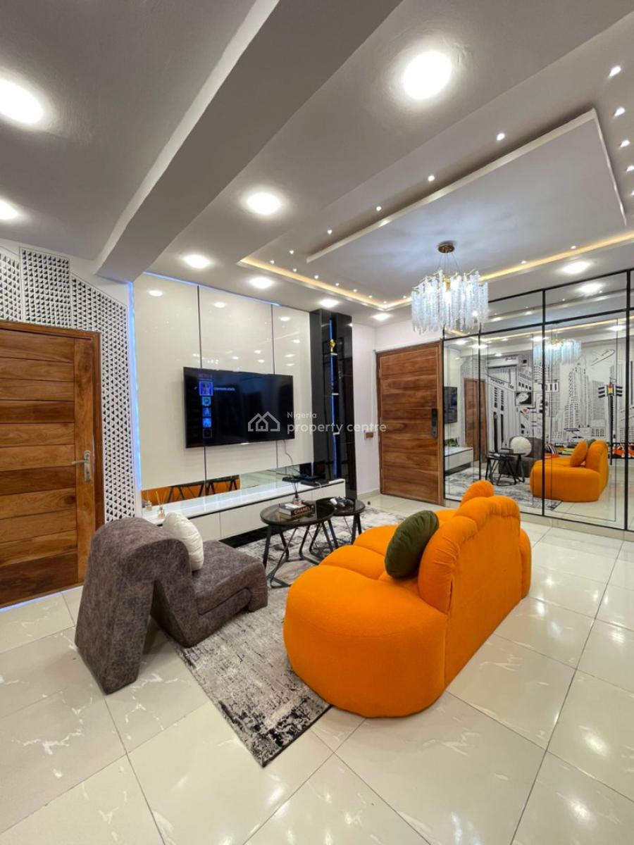 Luxury One Bedroom Apartment with Ps4 and Pool, Ikate, Lekki, Lagos, Flat / Apartment Short Let