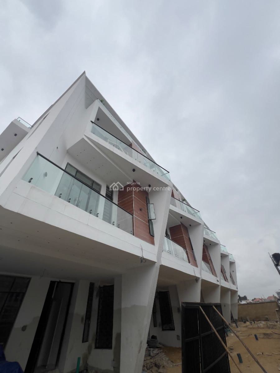 Brand New 4 Bedroom Terrace Duplex with Bq, Ikate, Lekki, Lagos, Terraced Duplex for Sale