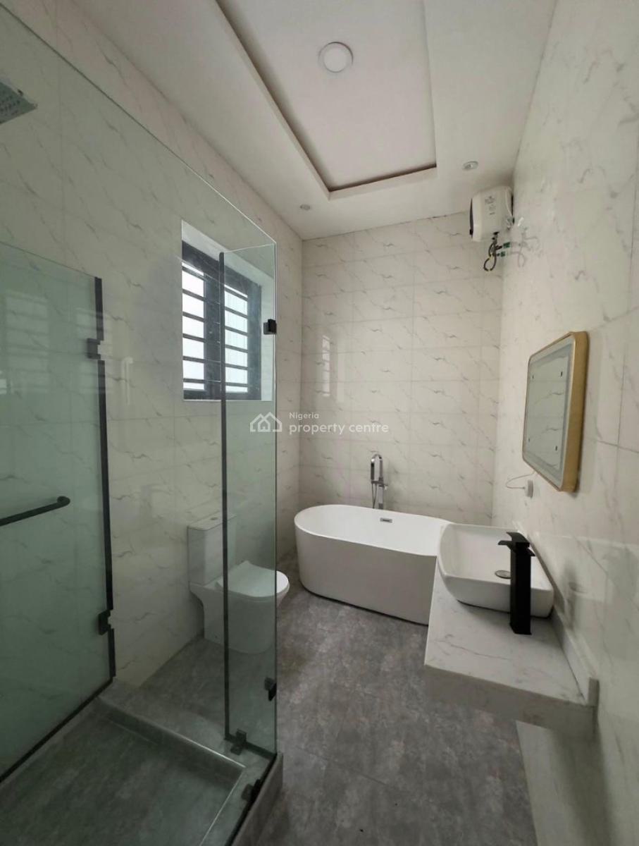 Well Built 4 Bedroom Detached Duplex with Bq, Chevron, Lekki, Lagos, Detached Duplex for Rent