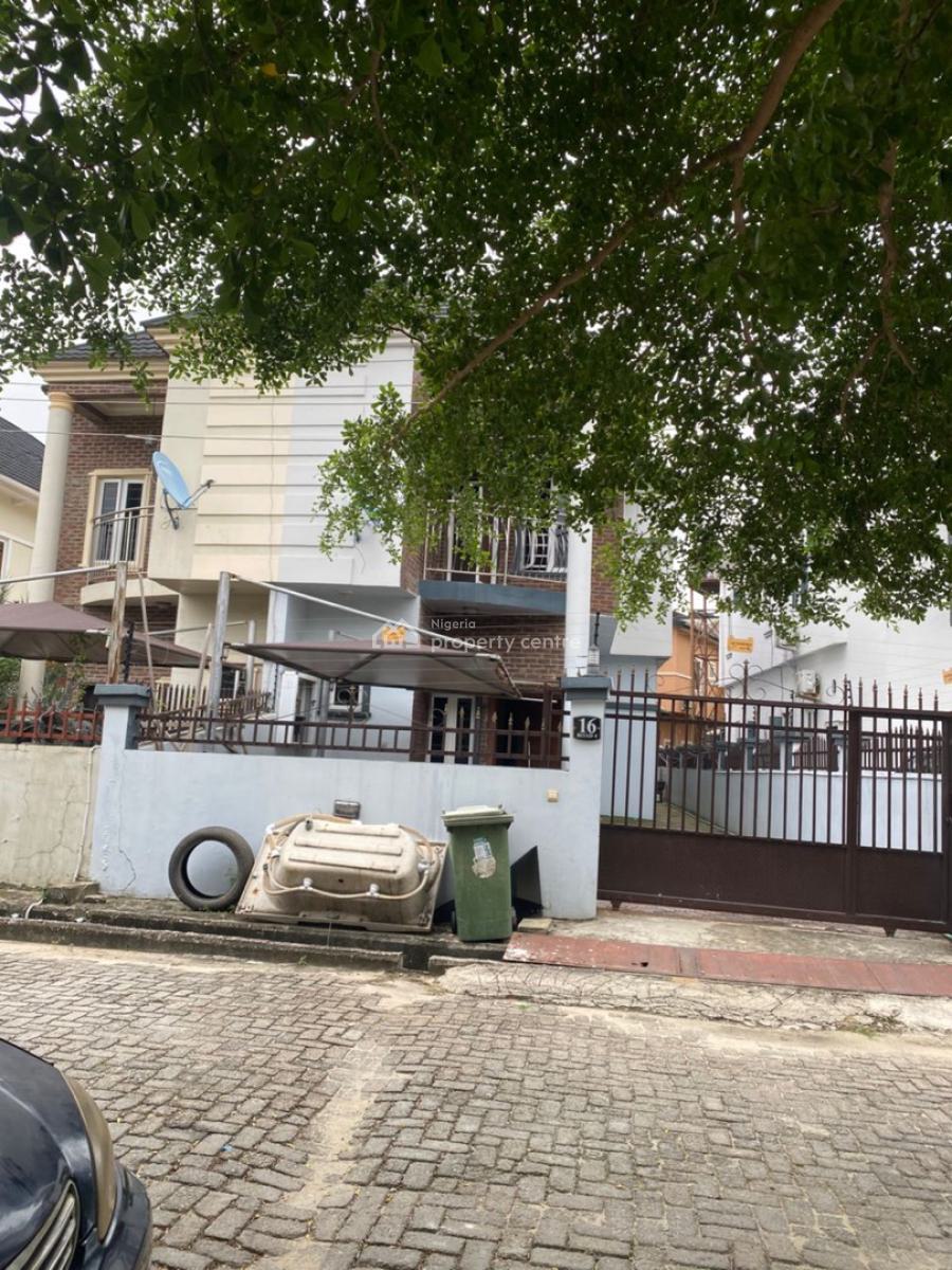 4 Bedroom Semi-detached Duplex with Bq, Opposite Skymall Near Dkk, Sangotedo, Ajah, Lagos, Semi-detached Duplex for Rent