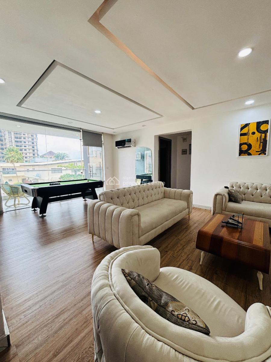 Luxury 2-bedroom Apartment with Snooker, Pool and Gym, Adjacent Eko Hotel, Victoria Island (vi), Lagos, Flat / Apartment Short Let